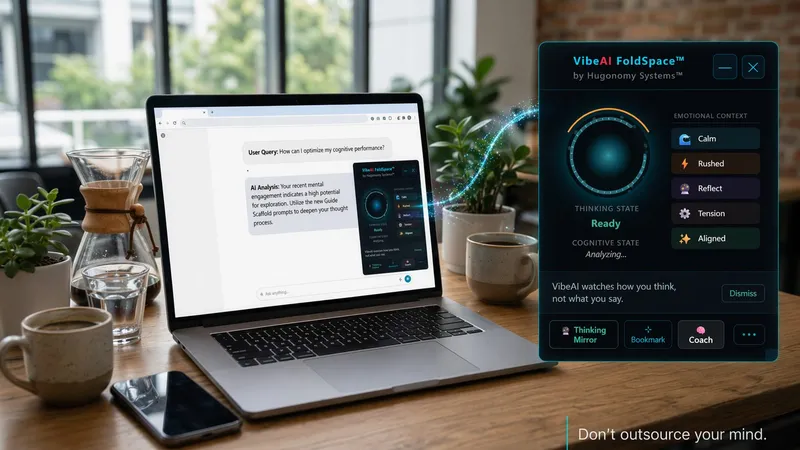 Hugonomy SystemsのVibeAI FoldSpace：AI利用における思考停止を防ぐ新機能
