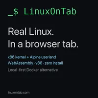 ブラウザタブ上で動作するリアルなLinux環境「LinuxOnTab」