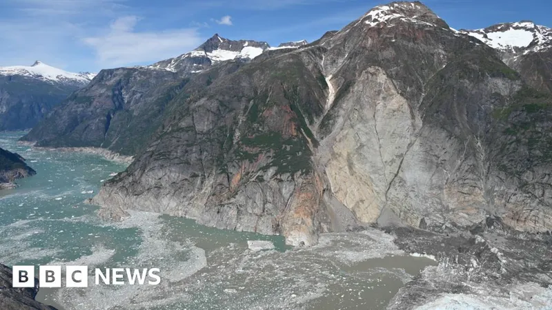 アラスカで記録的な巨大津波、過去最大級