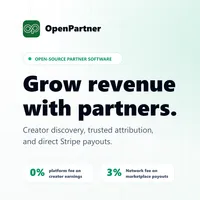 OpenPartner: 内蔵クリエイターネットワークを備えたパートナープログラムソフトウェア
