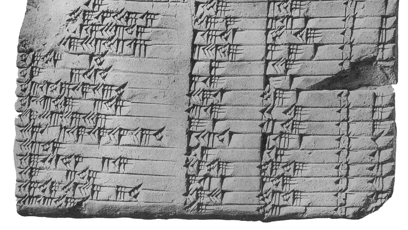 古代の数学的発見：ピンプトン322号タブレット