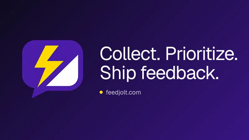 Feedjolt：顧客フィードバック管理をシンプルに