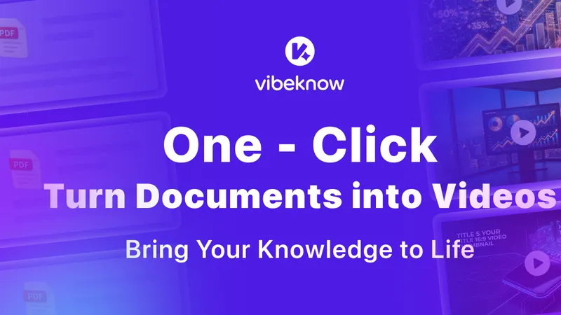 Tạo Video Giải Thích AI Miễn Phí Từ Tài Liệu Và Slide